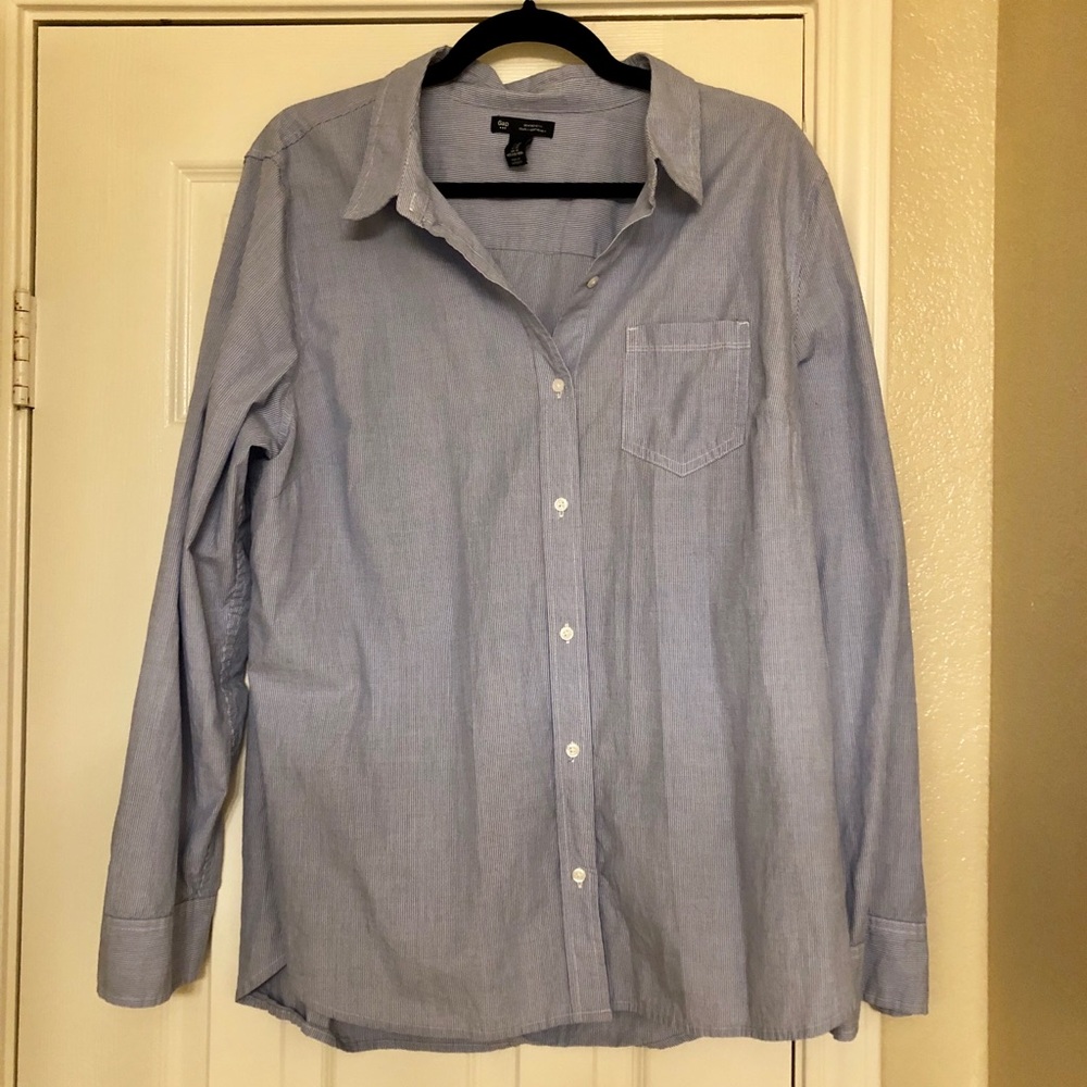 Gap Striped Button Down Shirt